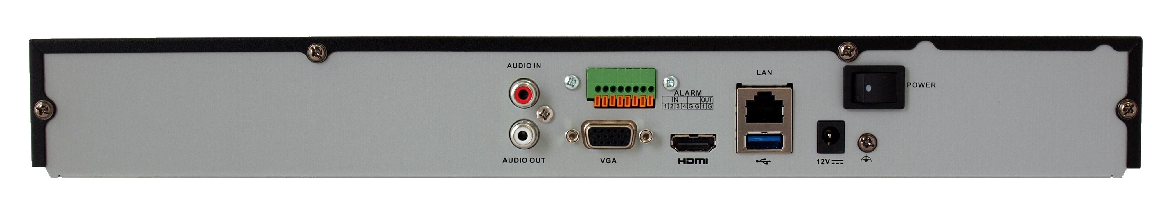 MW Security NVR — Side View