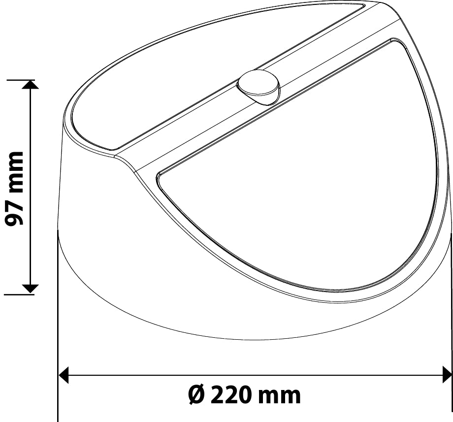 Ηλιακό Φωτιστικό LED GBC Winky 23.8760.05 5W – PIR 8m/120°, IP54 & 4000K Φυσικό Λευκό