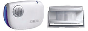 GBC 67.8342.30 Wireless Doorbell & PIR Alarm – 433MHz, 32 Ringtones, IP44