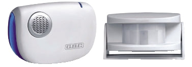 GBC 67.8342.30 Wireless Doorbell & PIR Alarm – 433MHz, 32 Ringtones, IP44