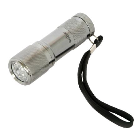 REXER RX6011 Aluminium LED Flashlight – 5 LEDs, 22lm & 95mm Compact Size