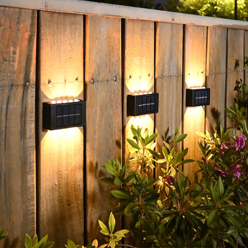 RP FARGO Solar Garden Wall Light 5W IP65 – Up&Down Beam, 3000K & Auto Dusk-to-Dawn