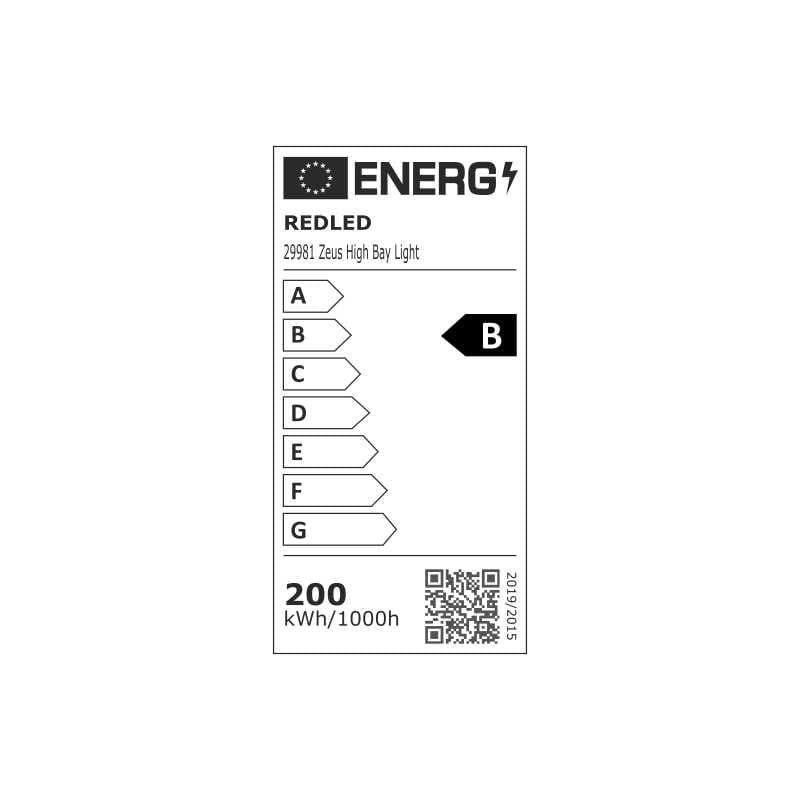 RP ZEUS LED High Bay UFO 120-160-200W – 3CCT, 34000lm, IP65 & Lifud Driver