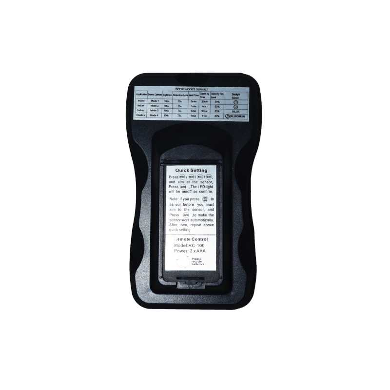 Other Universal TV Remote — Side View