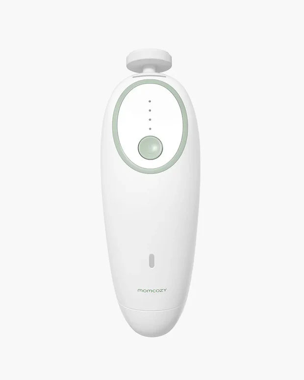 Momcozy Electric Baby Nail File – USB-C Rechargeable, 4 Speeds & LED Illumination