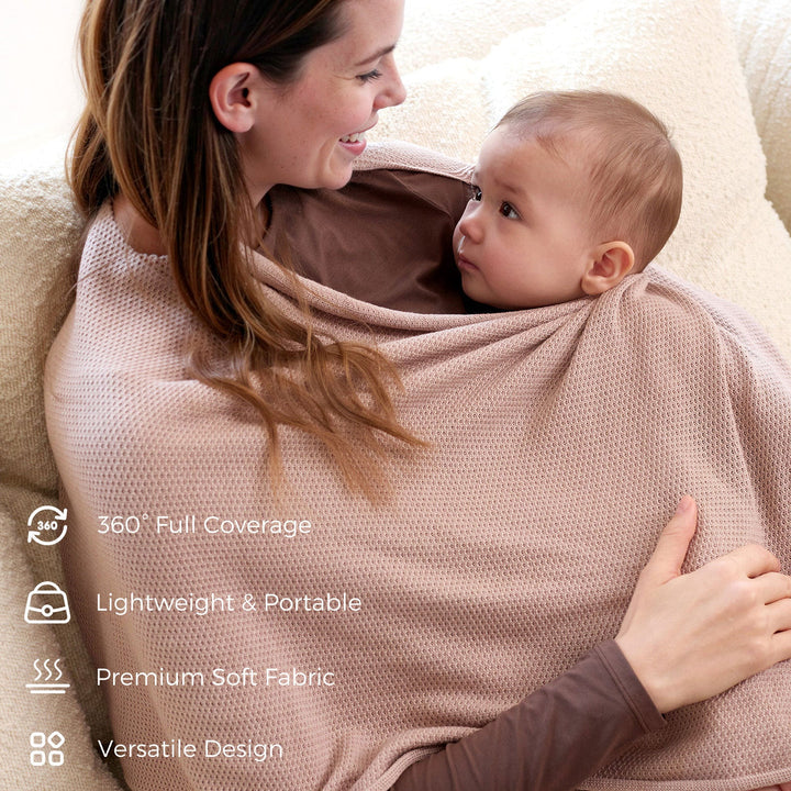Momcozy Κάλυμμα Θηλασμού – Μαλακό Αναπνέον Poncho Ιδιωτικότητας Πολλαπλής Χρήσης