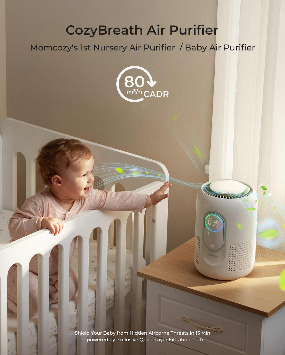 Momcozy CozyBreath Baby Air Purifier — Momcozy