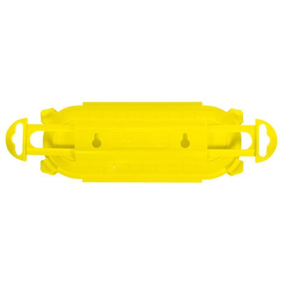 Waterproof Safety Box for Extension Cord IP44 Yellow – Wall-Mount & 21×9×7.5cm Capacity