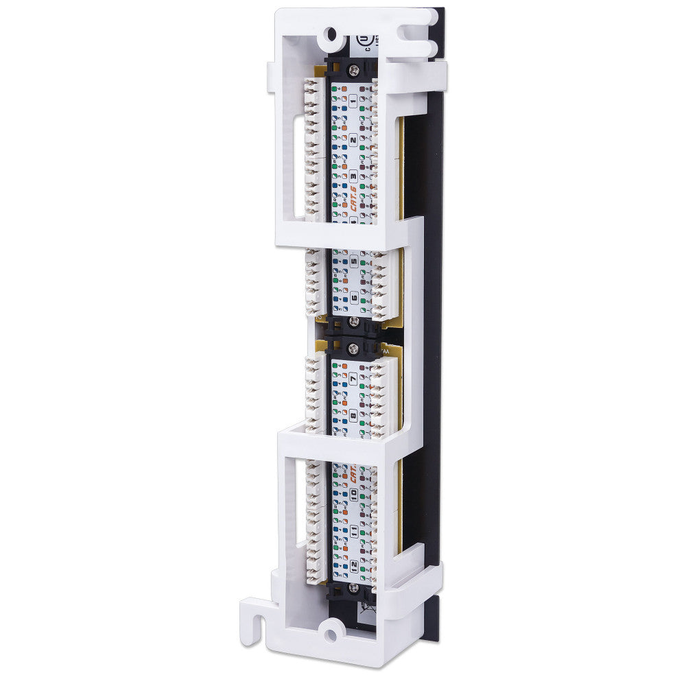 Intellinet I-PP 12-RU-C6 - Patch Panel 12 Ports Cat.6 UTP Wall Mount