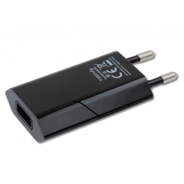 Techly IPW-USB-ECBKG Slim USB Wall Charger 5V 1A 5W Black - view 4