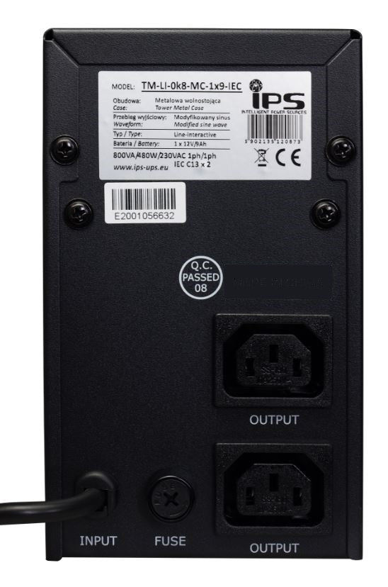 MPL UPS Systems — Side View