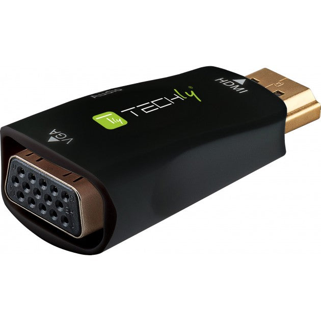 Techly IDATA HDMI-VGA2MABT2 HDMI to VGA Converter with Audio - view 3