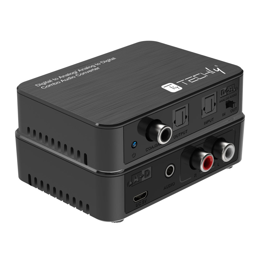 Techly IDATA SPDIF-10 Digital to Analog and Analog to Digital Audio Converter - view 3