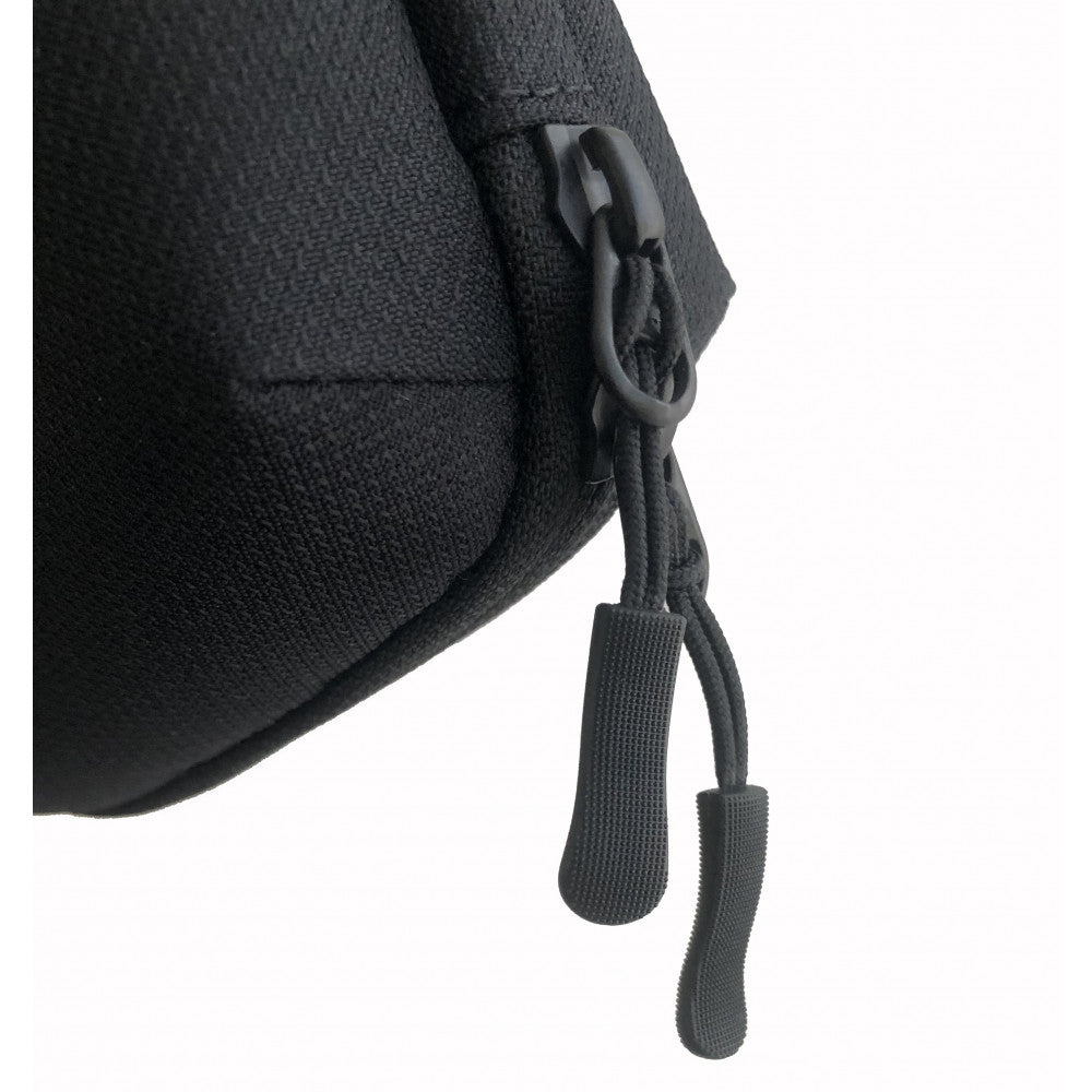 Techly ICA-NB PUNCH18BK Cable Organizer Bag – Polyester, 18.5×13cm & 180° Opening