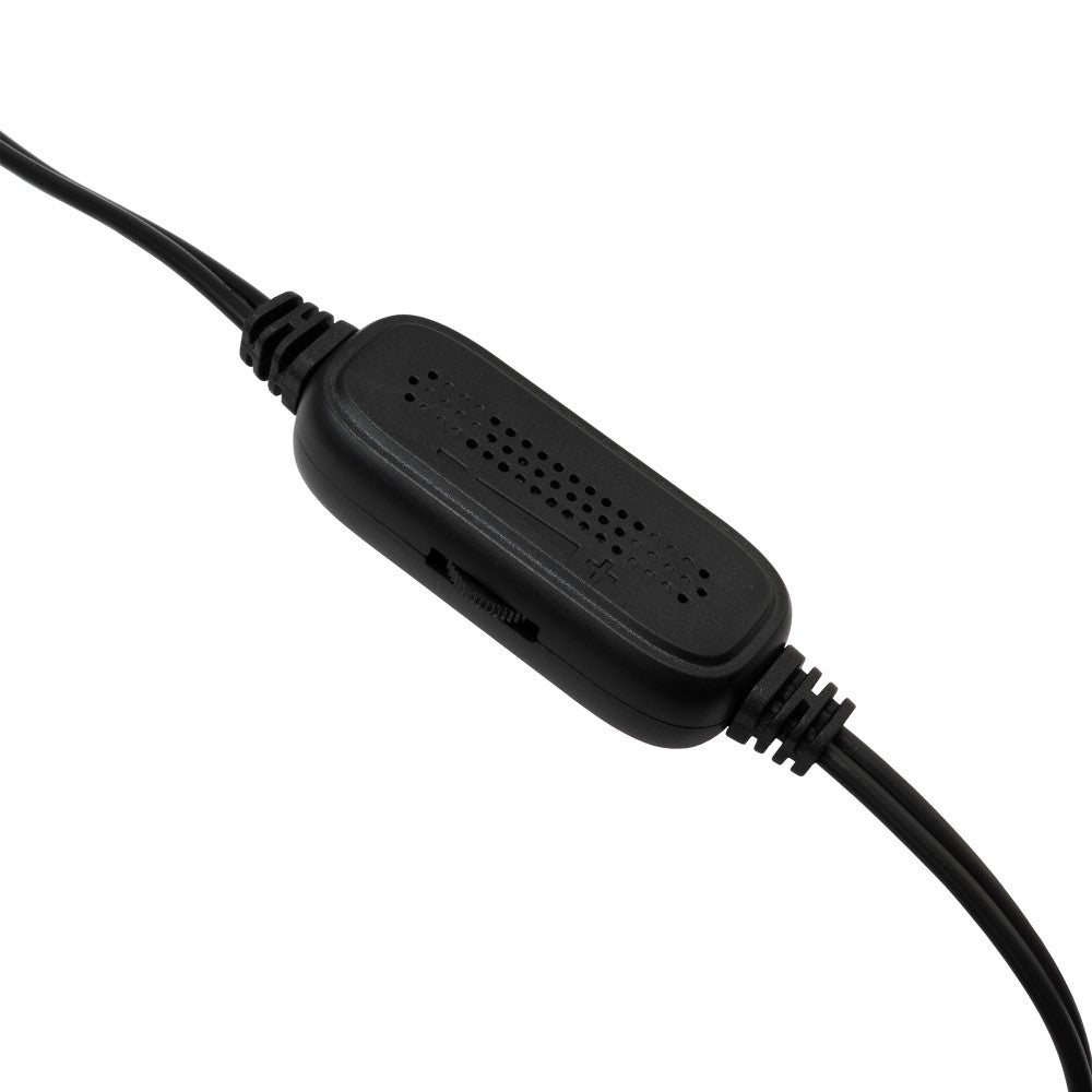 ICSB-SEASHELLBK USB Desktop Speakers – 2×3W Stereo, LED & 3.5mm AUX