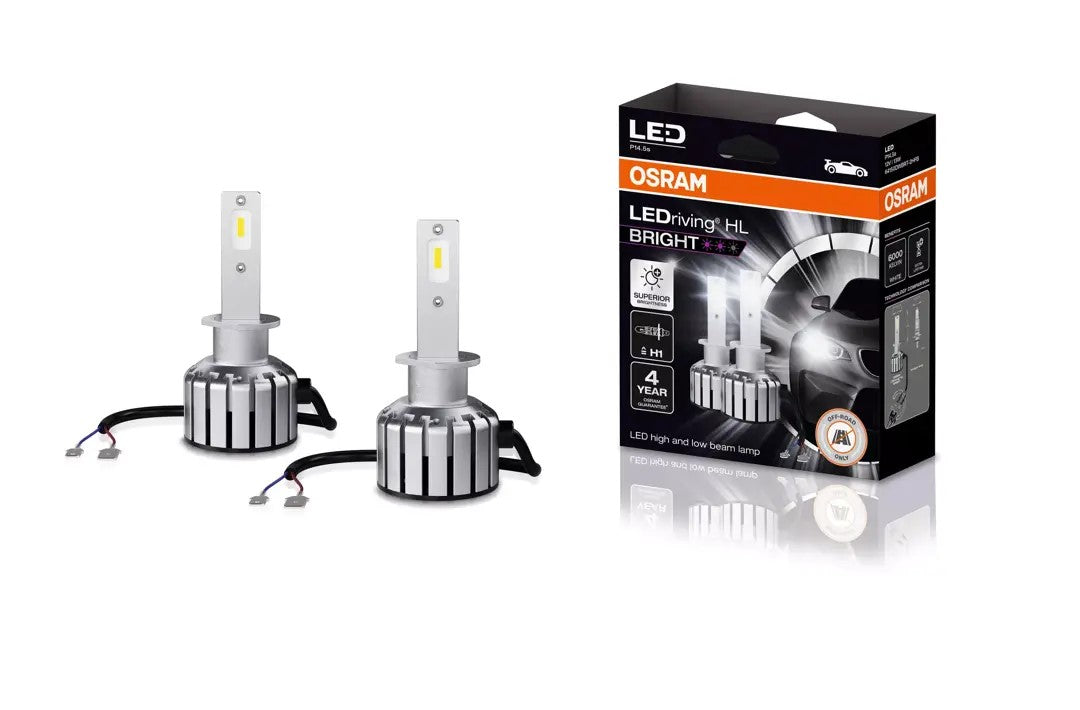 OSRAM LEDriving HL BRIGHT H1 LED Headlight Bulb 12V 13W 6000K P14.5s — view 2