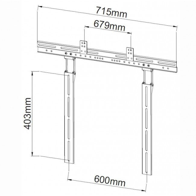 Techly ICA-PLB 102S Universal Soundbar Bracket for TV up to 10 kg - view 3