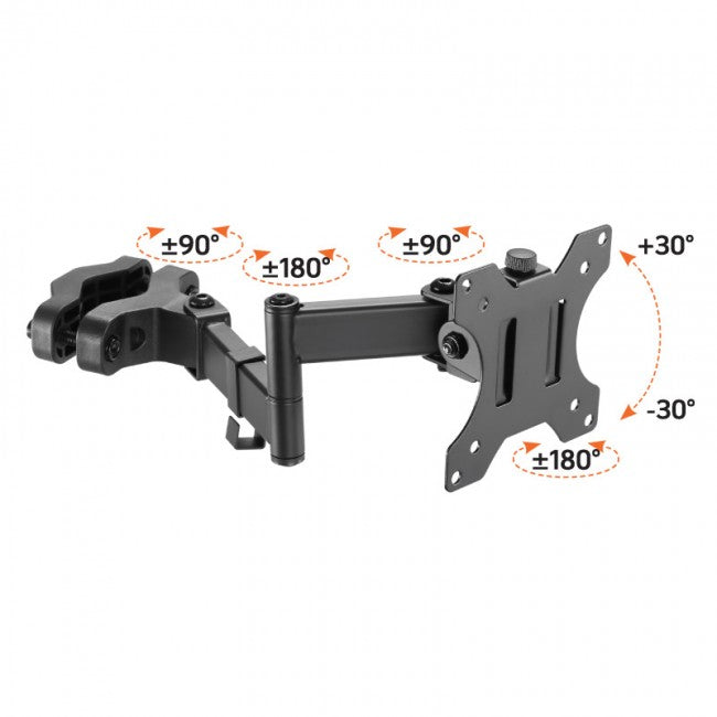 Techly ICA-LCD 110BK Pole Mount Bracket for TV 17-32" Black - view 4