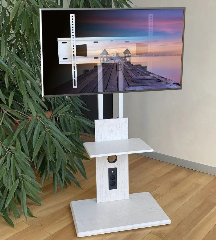 Techly ICA-TR57PDU Floor Stand for 32-70" TV with Power Sockets - view 3