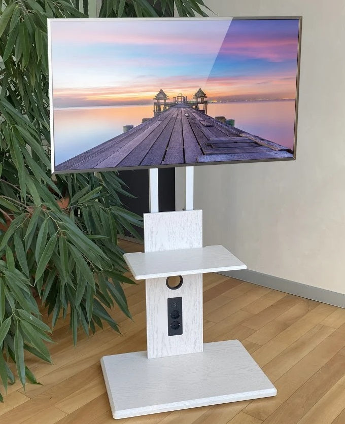 Techly ICA-TR57PDU Floor Stand for 32-70" TV with Power Sockets - view 4