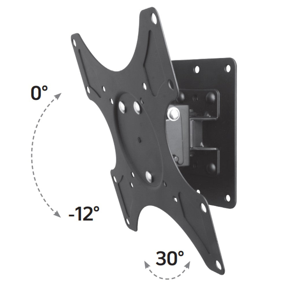 Techly ICA-LCD 2900B TV Wall Mount 19''–37'' – VESA 200×200, 25kg & Tilt –12°