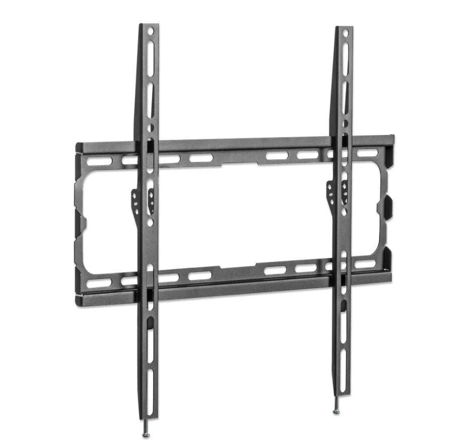 Manhattan ICA-PLB 133LM2 – Ultra-Slim TV Wall Mount 32''–70'', 45kg, VESA 400×400, Black
