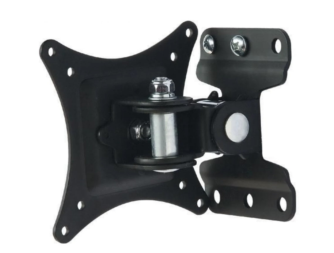 Techly ICA-LCD 201BK Full-Motion TV Wall Mount – 13"–30", VESA 100×100, 23kg, Black