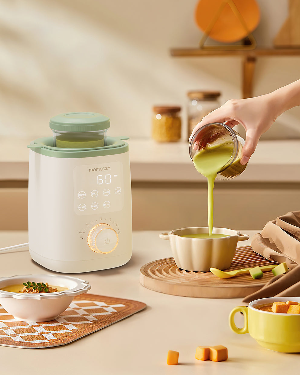 Momcozy Nutri Smart Analog Θερμαντήρας Μπιμπερό — Momcozy