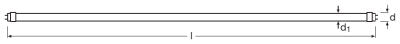 Λαμπτήρας LED T8 LEDVANCE OSRAM ST8MS-EM 14 W 1200 mm – 4000 K & Αισθητήρας Κίνησης