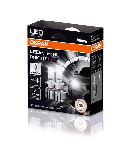OSRAM LEDriving HL BRIGHT H7/H18 LED Headlight Bulb 12V 19W 6000K PX26d — view 3