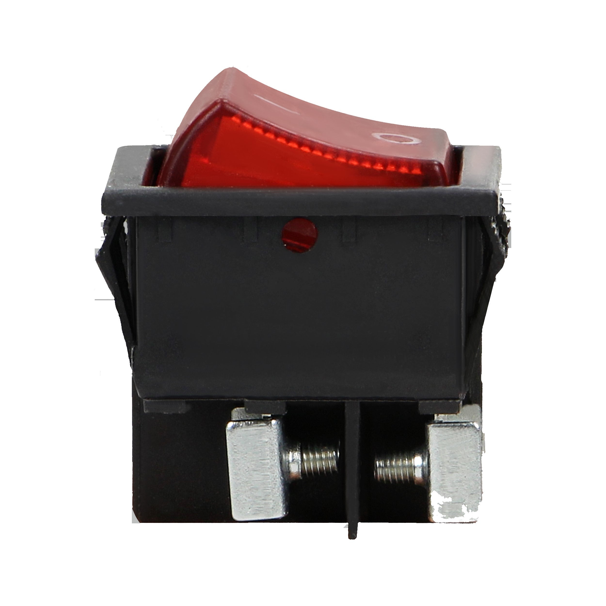 Διακόπτης Rocker Orno ON/OFF 16A 230V – Φωτιζόμενος, Δύο Θέσεων & Μαύρος