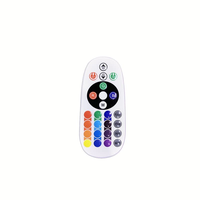 LED Προβολέας 50W RGB+White – 120°, IP66 & Τηλεχειριστήριο, Μαύρος