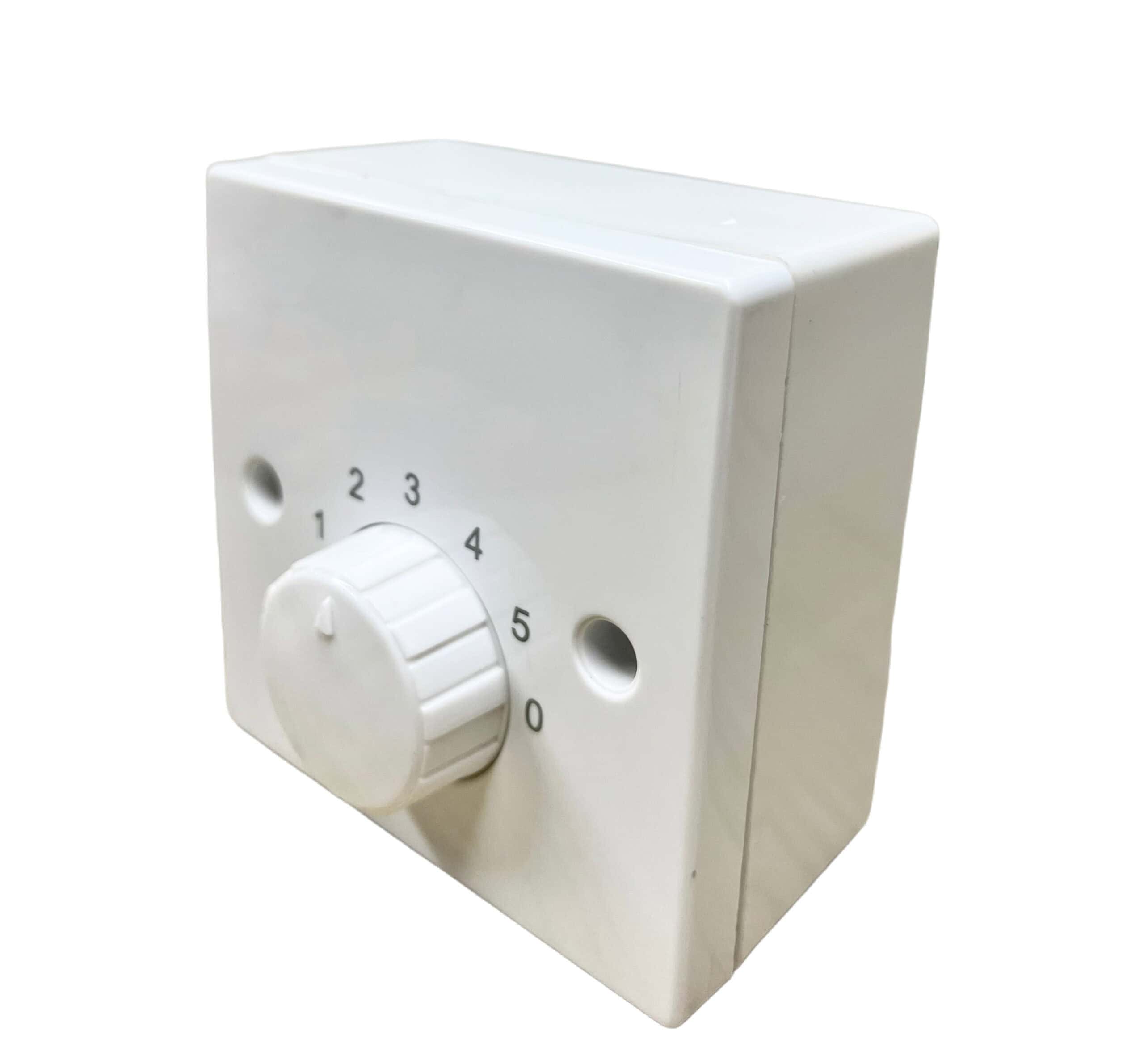 REDLED RP-Cool Point 5-Speed Wall Controller for RedPoint Ceiling Fan (Model 511400) – 220-240 V, White