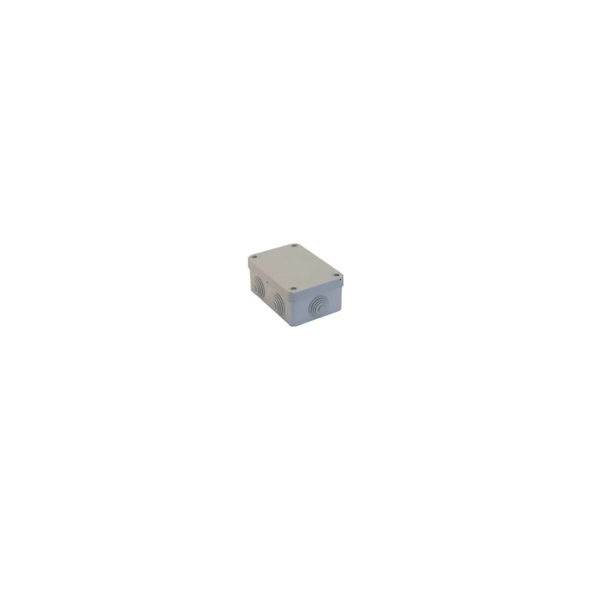 Courbi 32-21006-120 – Waterproof Junction Box IP55, 120×80×50mm, Thermoplastic, Grey