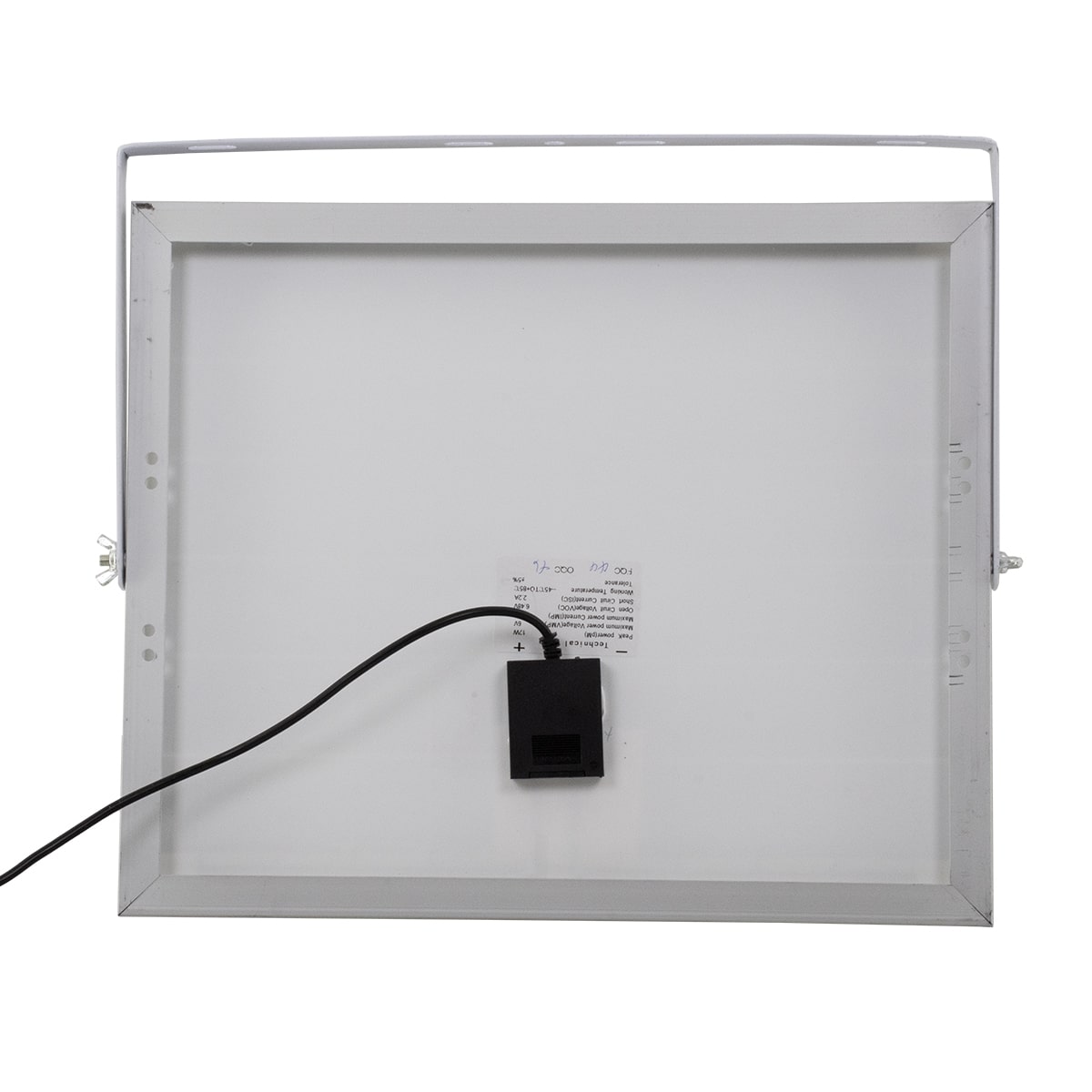 GloboStar 40 W Solar LED Floodlight 6000K IP66 – 3200 lm, RF Remote & Day-Night Sensor