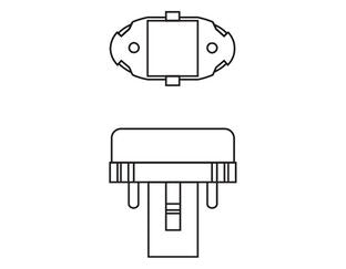 Λάμπα Φθορισμού Tungsram BIAX-S 11W G23 865 – 900 lm, 6500K Daylight & 2-Pin