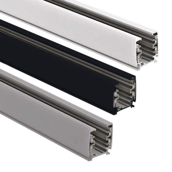 Ράγα Φωτισμού Τριφασική 3C/16 A/230 V 3 m – Αλουμινίου, 1-10V & TRIAC Dimmable Λευκή