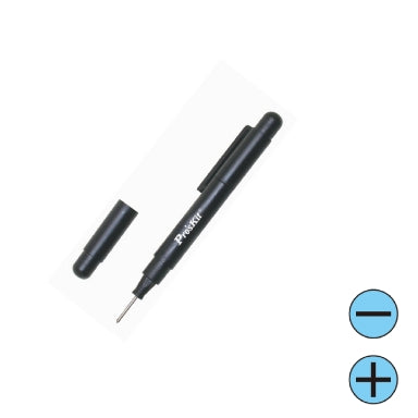 Proskit SD-803 – 4-in-1 Mini Pen Screwdriver Set, Phillips & Flat, 50-Piece
