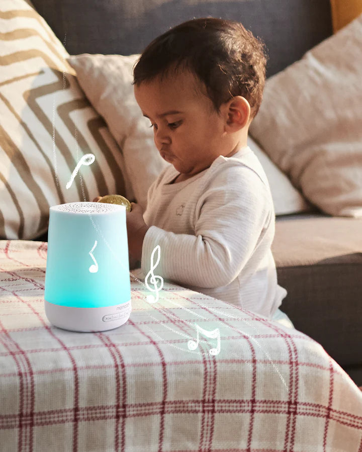 Momcozy Smart Baby Sound Machine – 34 Sounds, RGB Night Light & App Control