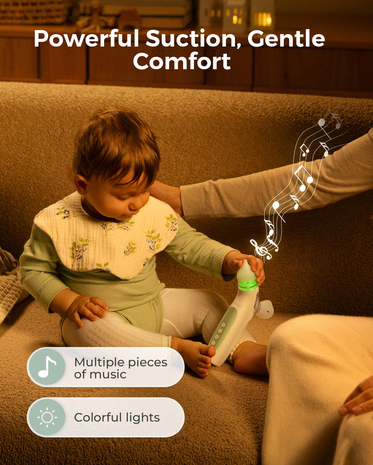 Momcozy BreezyClear Ηλεκτρικός Ρινικός Αποφρακτήρας 2-σε-1 — Momcozy