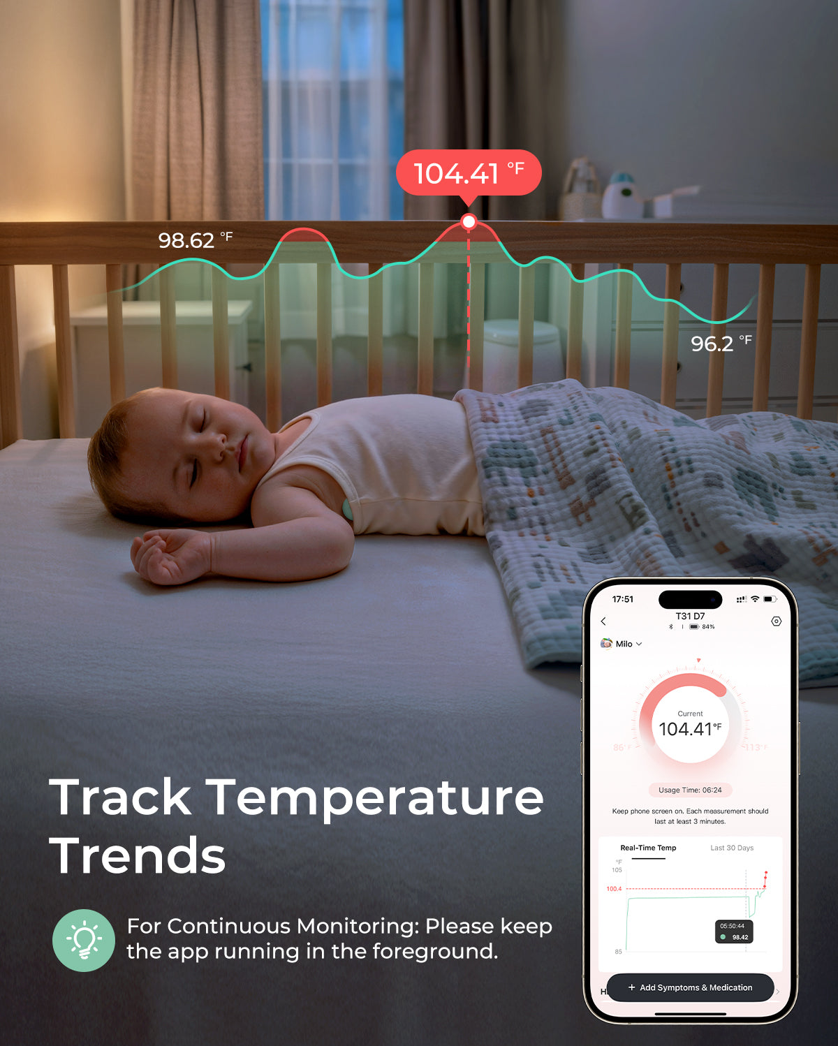 Momcozy Smart Baby Thermometer — Momcozy