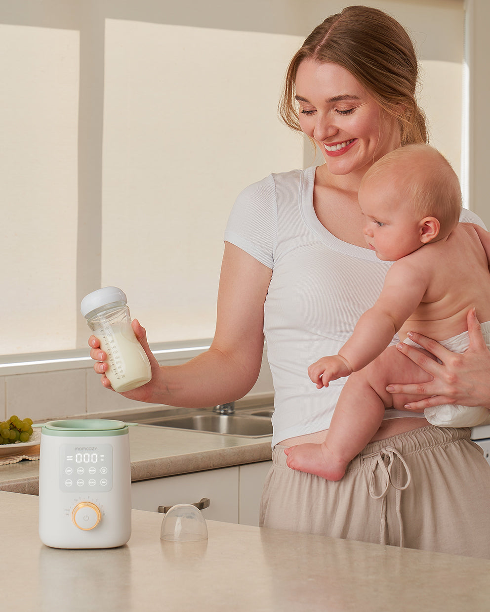 Momcozy Nutri Smart Analog Θερμαντήρας Μπιμπερό — Momcozy