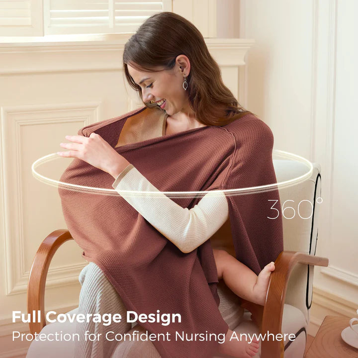 Momcozy Κάλυμμα Θηλασμού – Μαλακό Αναπνέον Poncho Ιδιωτικότητας Πολλαπλής Χρήσης