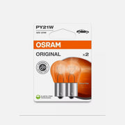 OSRAM Original PY21W 12V 21W Amber Indicator Bulb BAU15s — LEDVANCE OSRAM