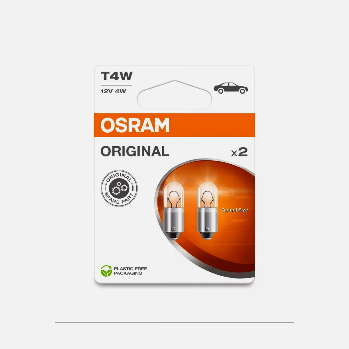 OSRAM Original T4W 12V 4W Car Bulb BA9s — LEDVANCE OSRAM