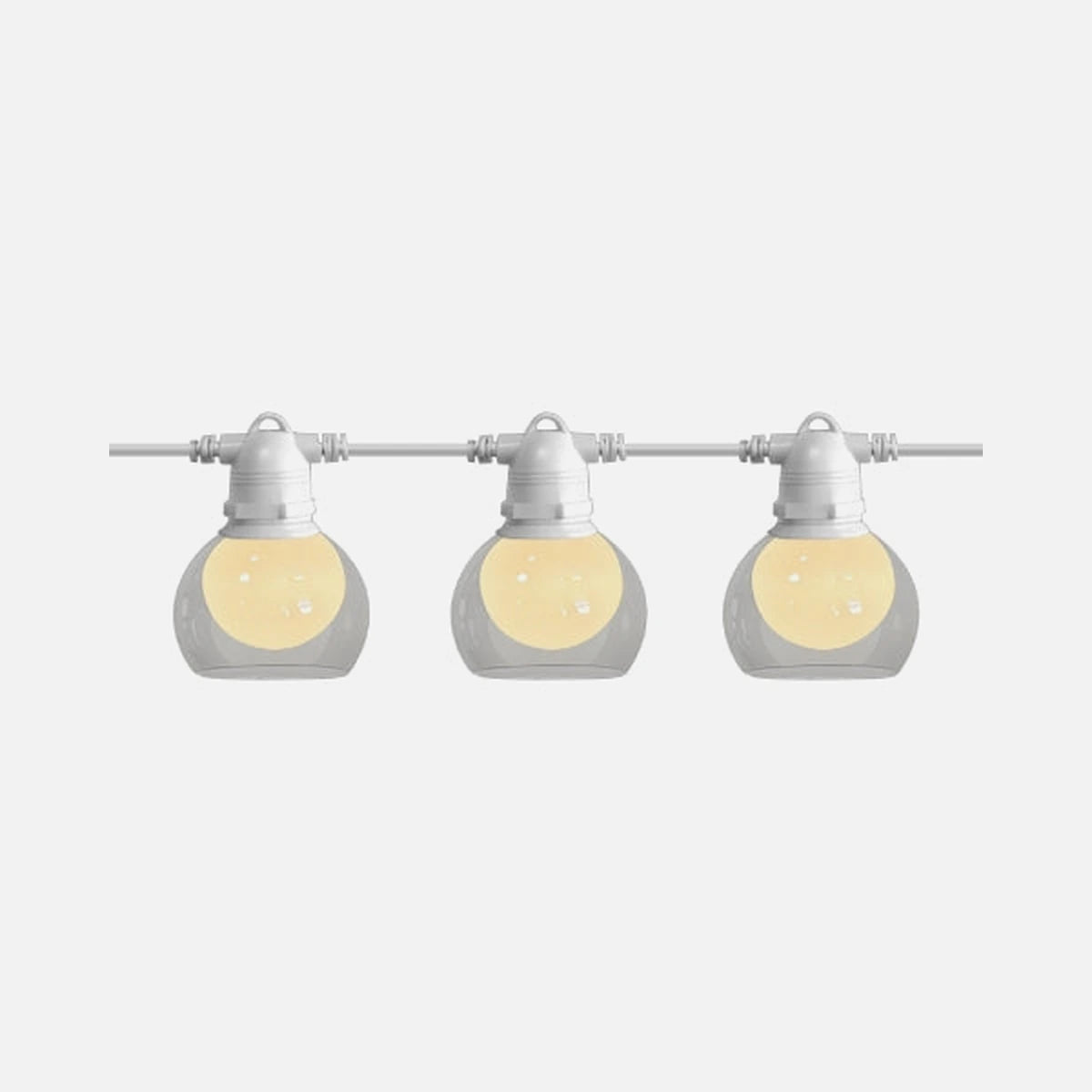 GBC Outdoor LED Festoon String Light 10-Bulb IP44 — GBC