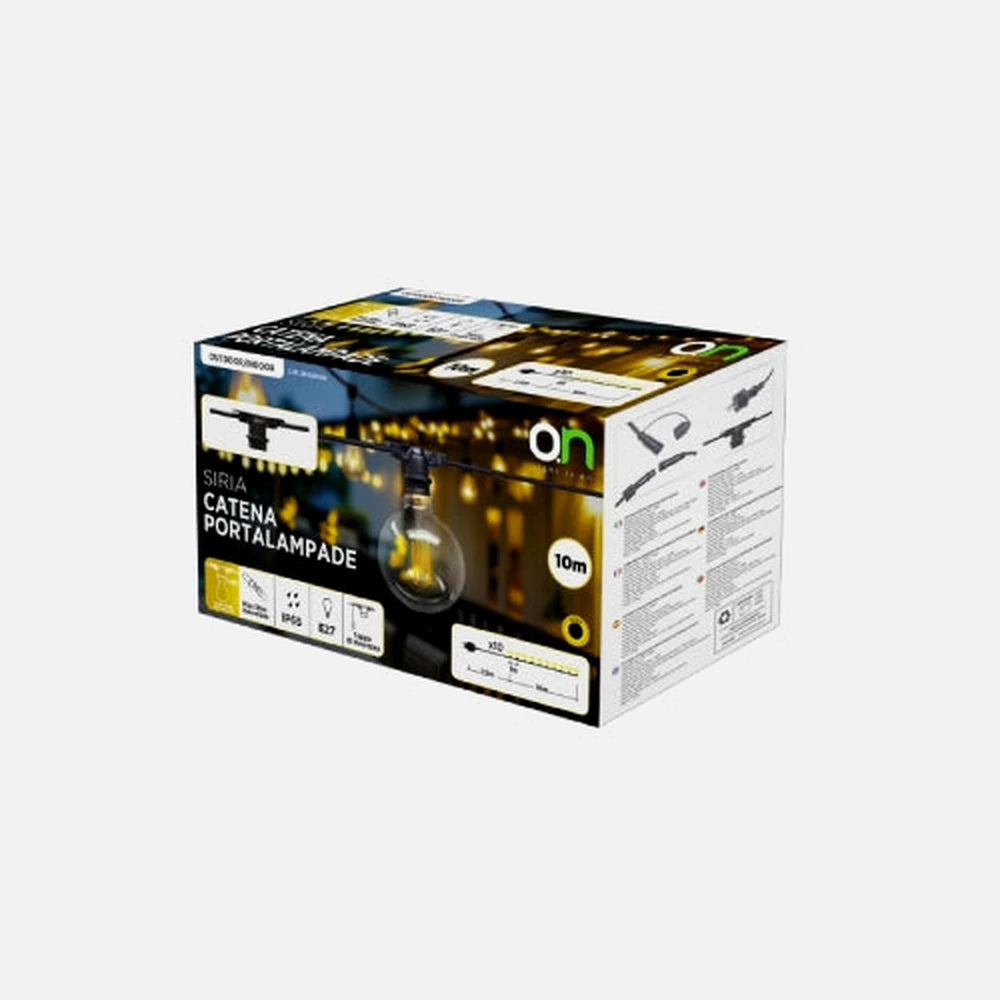 GBC SIRIA E27 Outdoor String Light 10m IP65 — GBC