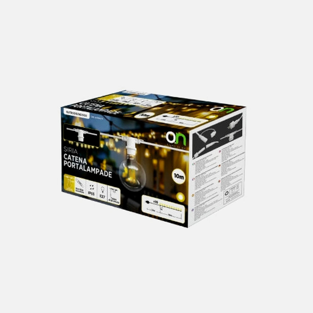GBC SIRIA E27 Outdoor String Light 10m IP65 — GBC