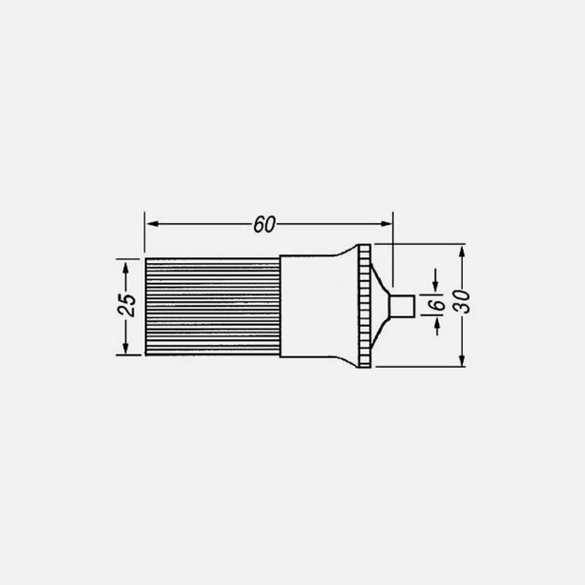 GBC Inline Cigarette-Lighter Socket 12/24V 10A — GBC