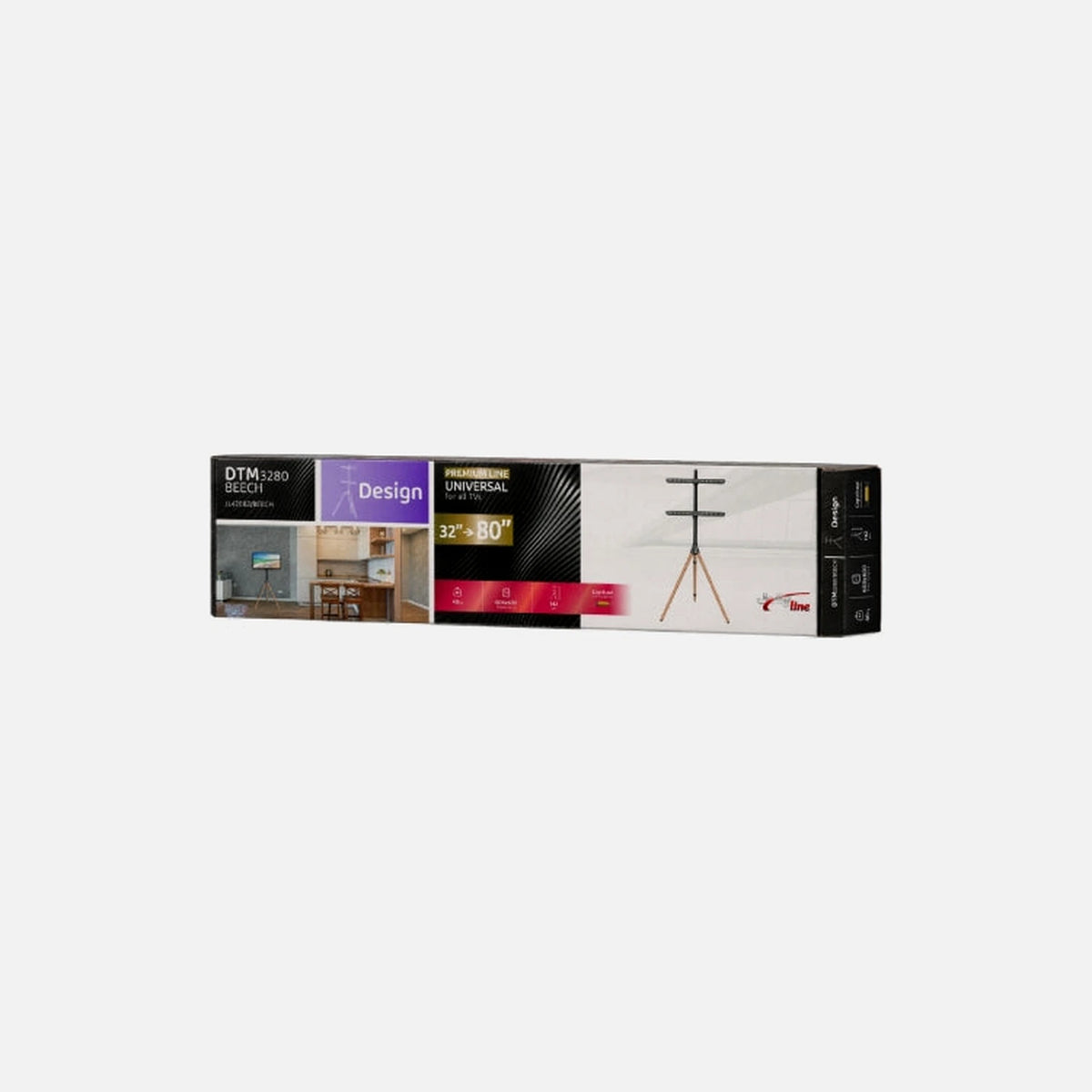 Jolly Line DTM-3270 Beech TV Floor Stand 32–70″ — GBC
